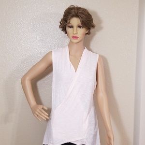 Anthropologie Left of Center Pivot Draped Blouse